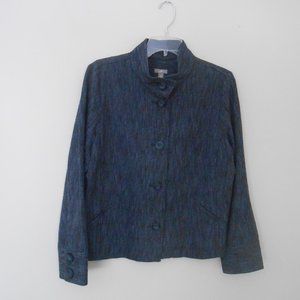 J Jill Jacket size medium. navy and black.